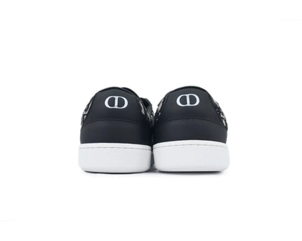 Men's Dior B01 Matchpoint White And Black Print Sneakers