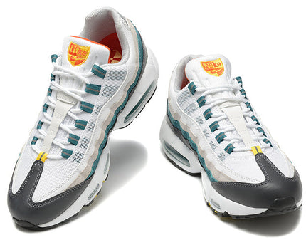 Men's Nike Air Max 95 Grey, Blue And Black Shoes