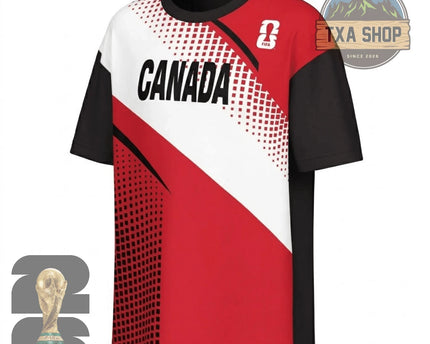 Canada National Soccer Team FIFA World Cup 2026 Custom Soccer Jersey