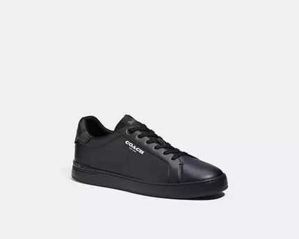 Men's Clip Low Top Black Sneakers