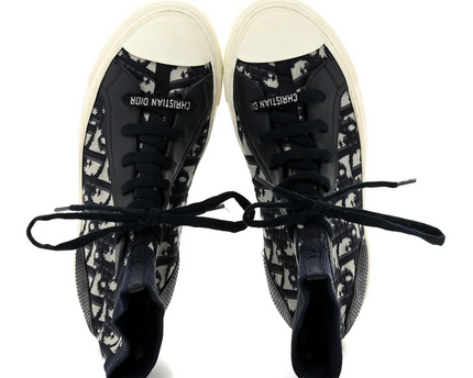 Men's Dior Walk’n’Dior Platform Deep Blue Sneakers