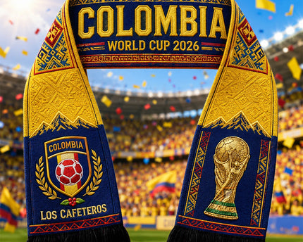 Colombia FIFA World Cup 2026 Scarf Game Day Gears