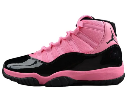 Men's Nike Air Jordan 11 Pink Black  Shoes