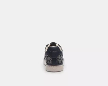Men's Coach Clip Low-Top Skateboard Blue Sneakers