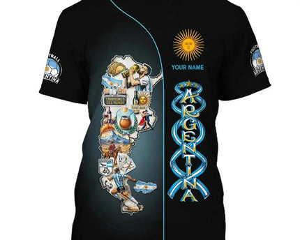 Custom Argentina 2026 FIFA World Cup T-Shirt Argentina Group World Cup Outfit Soccer Merch