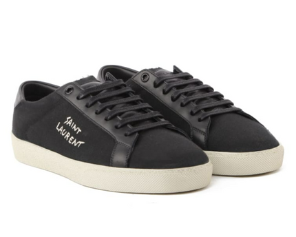 Men's Saint Laurent Court Classic SL06 Black Sneakers