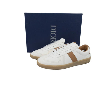 Men's Dior B01 Matchpoint White Brown Sneakers