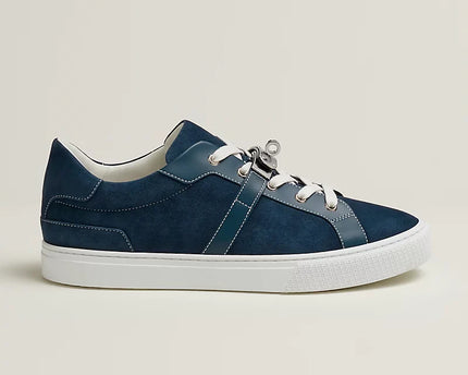 Men's Hermes Day Blue Sneakers
