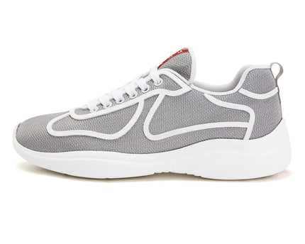 Men's Prada America's Cup Gray Sneakers