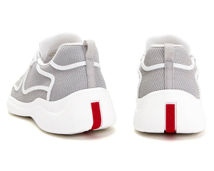 Men's Prada America's Cup Gray Sneakers