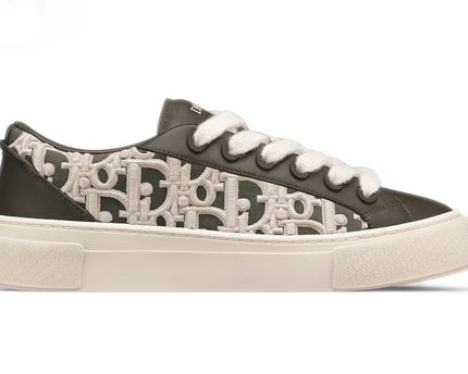 Men's Dior B33 Runner Khaki Sneakers