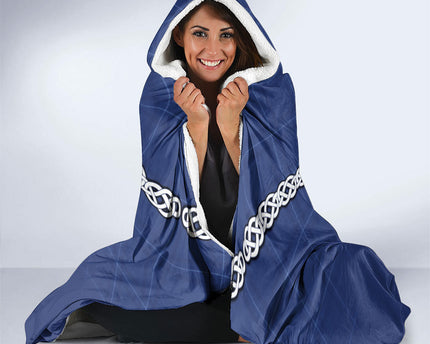 Scotland Football Hooded Blanket Saltire Celtic Knot Lion Rampant