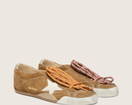 Men's Golden Goose Deluxe Brand Super-Star Tobacco Sneakers
