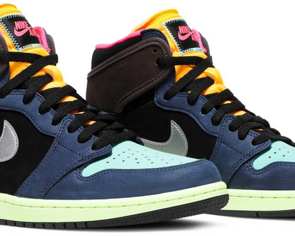 Men's Air Jordan 1 High 'Tokyo Bio Hack’ Shoes