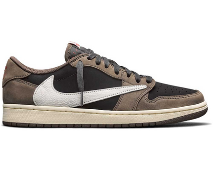 Men's Travis Scott x Air Jordan 1 Retro Low ‘ Mocha' Shoes