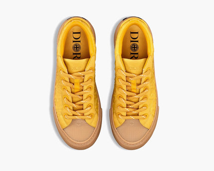 Men's Dior B33 Runner Yellow Sneakers