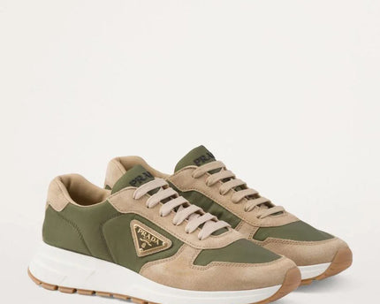 Men's Prada Prax 01 Re-Nylon 'Beige Green' Sneakers