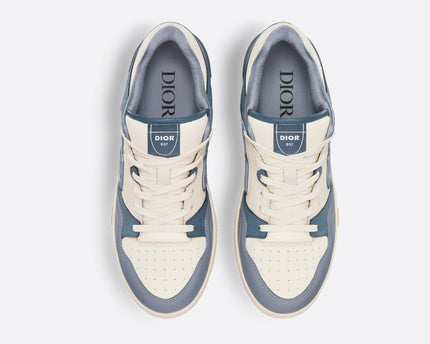 Men's Dior B57 Low-Top Blue Sneakers