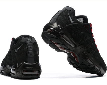 Men's Nike Air Max 95 Black Team Crimson Shoes