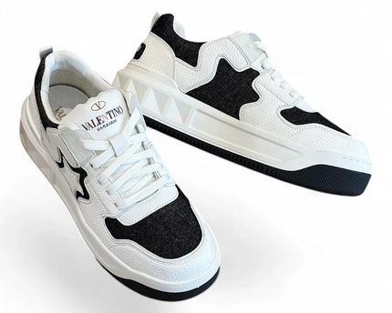 Men's Valentino Garavani VL7N Black And White Sneakers