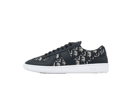 Men's Dior B01 Matchpoint White And Black Print Sneakers