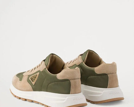 Men's Prada Prax 01 Re-Nylon 'Beige Green' Sneakers
