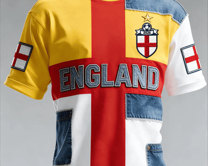  England FIFA World Cup 2026 T-Shirt England Football FIFA WC26 Merch Gift For Husbands - TradiViet