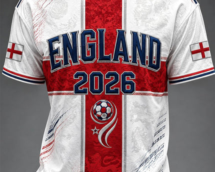  England FIFA World Cup 2026 T-Shirt FIFA WC26 England Team Merch Best Gifts For Football Fans - TradiViet