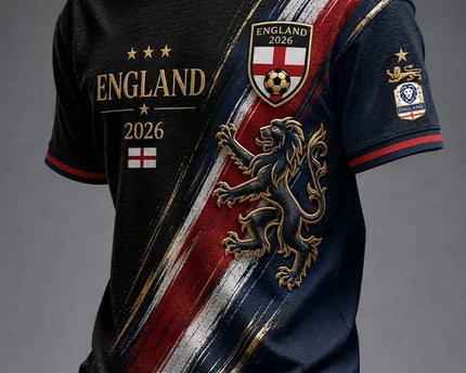  England FIFA World Cup 2026 T-Shirt FIFA WC26 England Team Merch Football Related Gifts - TradiViet