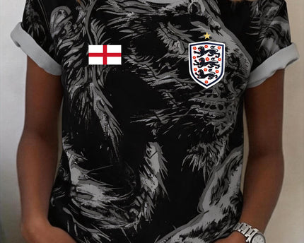  England FIFA World Cup 2026 T-Shirt Women's WC26 England Soccer Team Merch Fans Gift Ideas - TradiViet