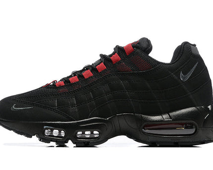 Men's Nike Air Max 95 Black Team Crimson Shoes