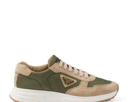 Men's Prada Prax 01 Re-Nylon 'Beige Green' Sneakers
