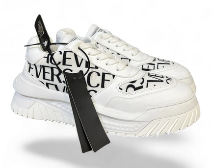 Men's VERSACE Odissea White & Black Sneakers