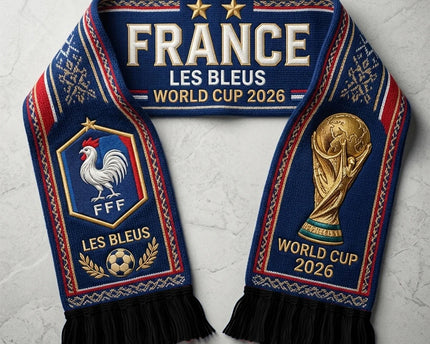 France FIFA World Cup 2026 Scarf Les Bleus France National Team