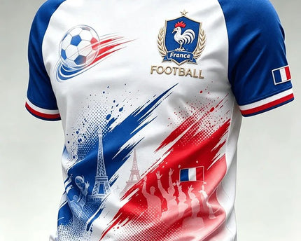 France FIFA World Cup 2026 T-Shirt France National Football Team Merch