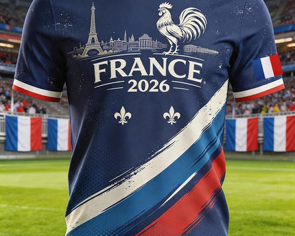 France FIFA World Cup 2026 T-Shirt France World Cup Shirt Birthday Gift For Husband