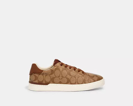 Men's Clip Low Top Khakisaddle Sneakers