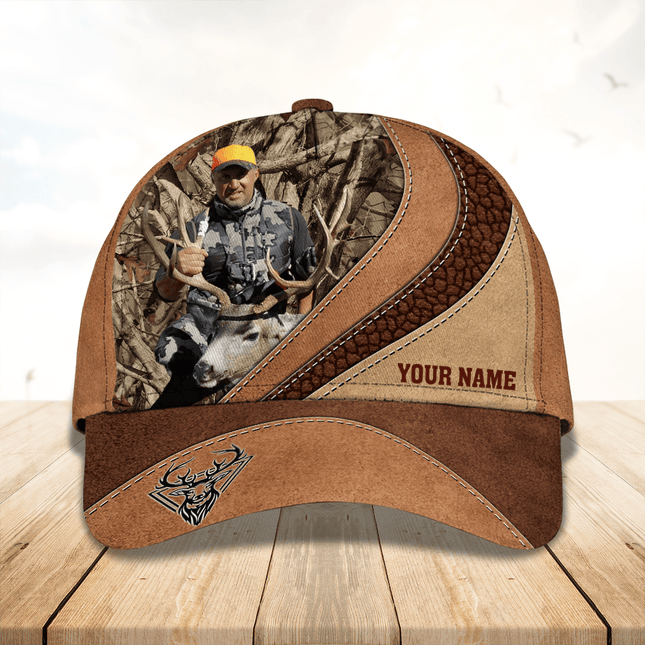 Personalized Name And Photo Hunting Classic Baseball Cap
