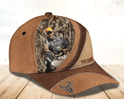 Personalized Name And Photo Hunting Classic Baseball Cap