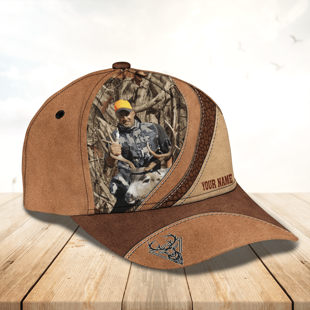 Personalized Name And Photo Hunting Classic Baseball Cap