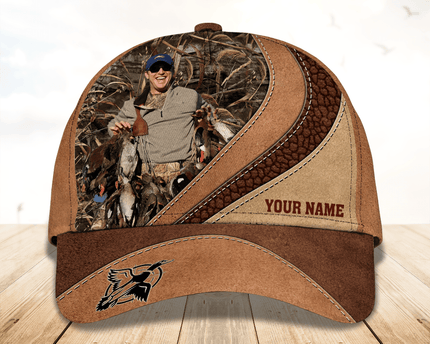 Personalized Name And Photo Hunting Classic Baseball Cap