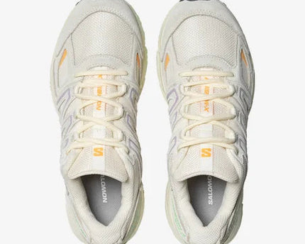 Men's Salomon X-Mission 4 Suede Vanilla Ice  And Orchid Bloom Shoes
