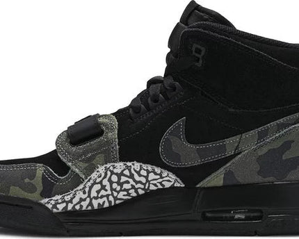 Men's Air Jordan Legacy 312 High Black Camo Green Shoes