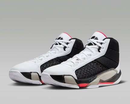 Men's Air Jordan 38 PF White Siren Red Black Shoes