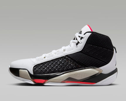Men's Air Jordan 38 PF White Siren Red Black Shoes