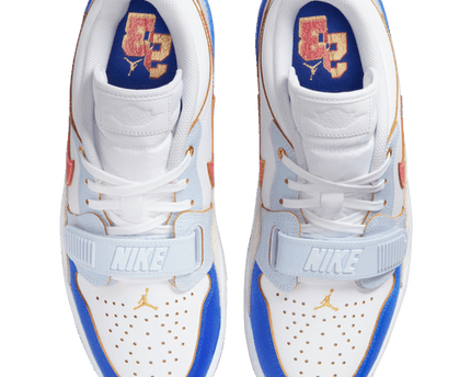 Men's Air Jordan Legacy 312 Low Grey Red Blue Shoes