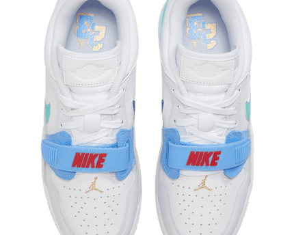 Men's Air Jordan Legacy 312 Low Emerald White Red Shoes