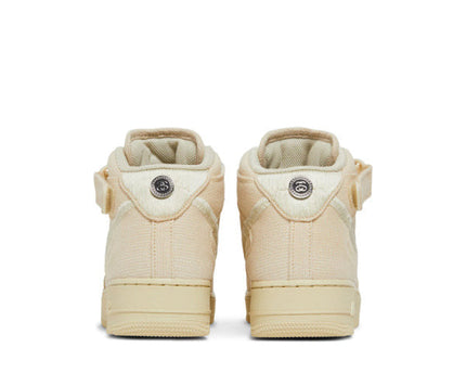 Men's Air Force 1 Mid x Stussy Ã¢â‚¬â€œ Fossil Hemp Shoes
