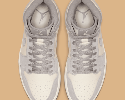 Men's Air Jordan 1 High Pale Ivory Shoes