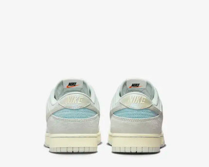 Men's Dunk Low SE Light Silver and Ocean Bliss Shoes